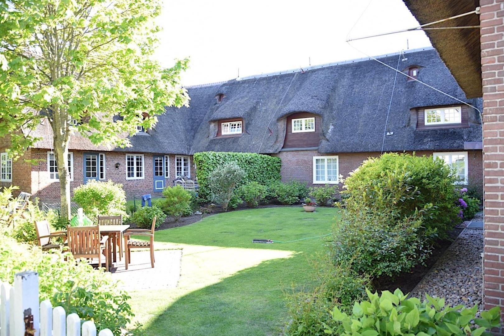 Ferienwohnung unter Reet Westerland Exterior foto